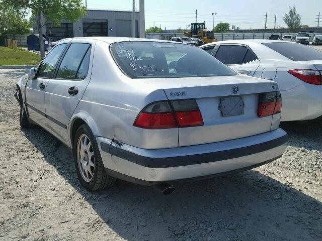 YS3ED45E5Y3060817 - 2000 SAAB 9-5 SILVER photo 3