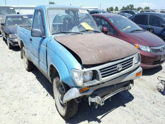 4TAUN41B2SZ062441 - 1995 TOYOTA TACOMA BLUE photo 1