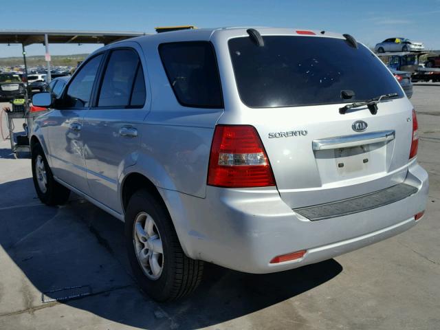 KNDJD736675712169 - 2007 KIA SORENTO EX SILVER photo 3