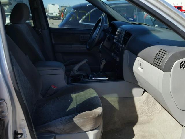 KNDJD736675712169 - 2007 KIA SORENTO EX SILVER photo 5