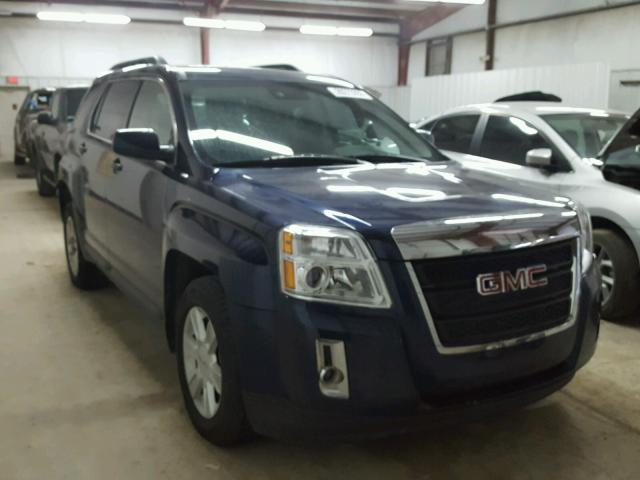 2GKFLWEK0F6140066 - 2015 GMC TERRAIN SL BLUE photo 1