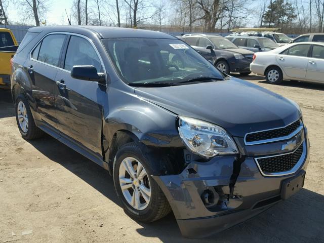 2CNFLCEC0B6267845 - 2011 CHEVROLET EQUINOX LS CHARCOAL photo 1