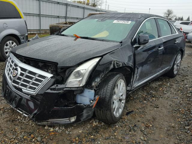 2G61P5S30D9119377 - 2013 CADILLAC XTS LUXURY BLACK photo 2