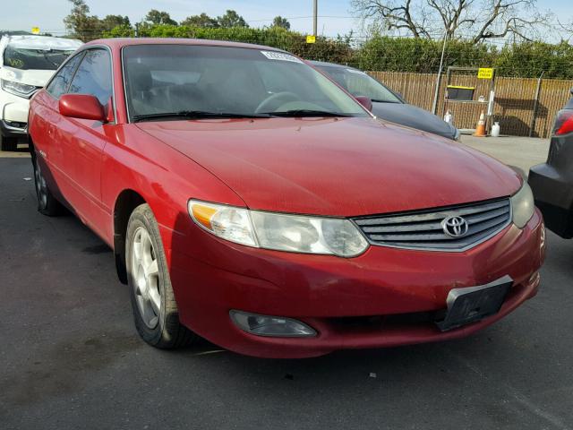 2T1CF28P53C604100 - 2003 TOYOTA CAMRY SOLA RED photo 1