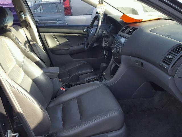 1HGCM66514A033887 - 2004 HONDA ACCORD EX GRAY photo 5