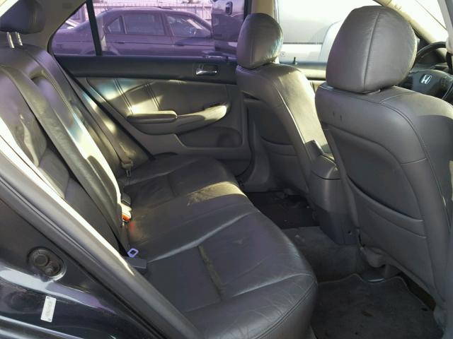 1HGCM66514A033887 - 2004 HONDA ACCORD EX GRAY photo 6