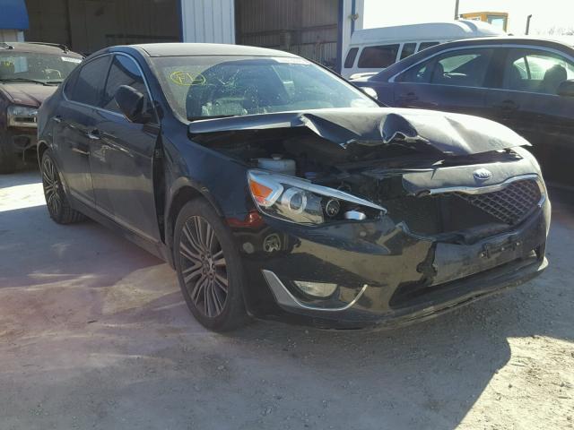 KNALN4D72E5125456 - 2014 KIA CADENZA PR BLACK photo 1