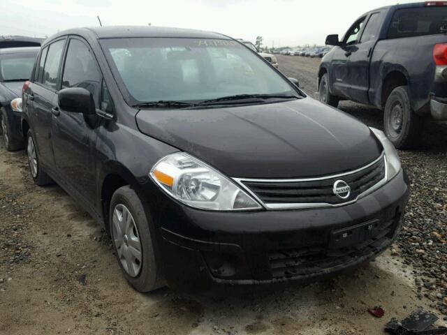 3N1BC1CP1BL493341 - 2011 NISSAN VERSA S BLACK photo 1