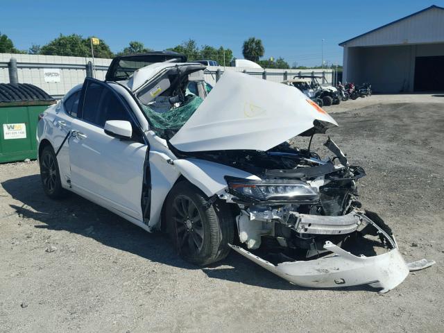 19UUB1F39FA013840 - 2015 ACURA TLX WHITE photo 1