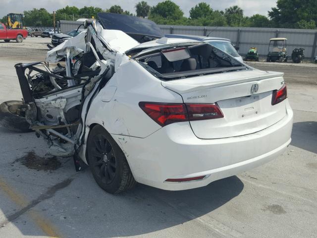 19UUB1F39FA013840 - 2015 ACURA TLX WHITE photo 3