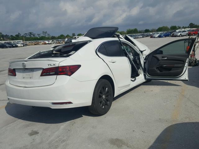 19UUB1F39FA013840 - 2015 ACURA TLX WHITE photo 4