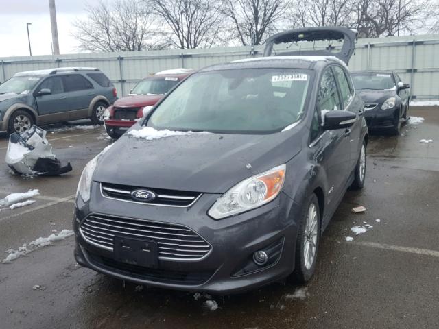 1FADP5BU6FL113233 - 2015 FORD C-MAX SEL GRAY photo 2