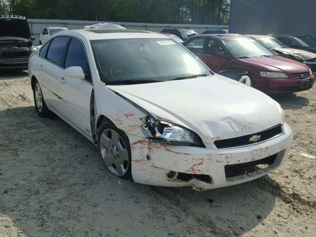 2G1WD58C269322740 - 2006 CHEVROLET IMPALA SUP WHITE photo 1