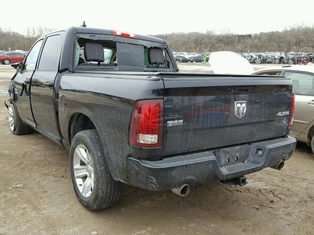 1C6RR7MT0DS721544 - 2013 RAM 1500 SPORT BLACK photo 3