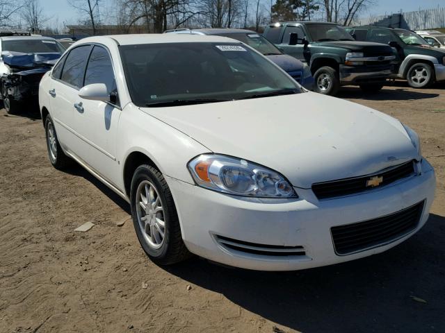 2G1WT58K789230312 - 2008 CHEVROLET IMPALA LT WHITE photo 1