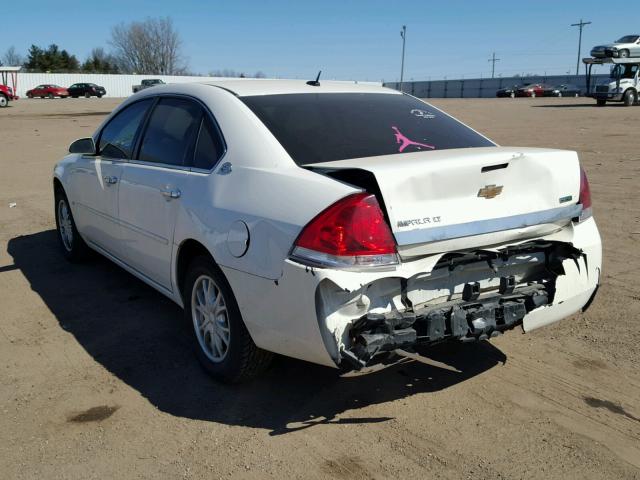 2G1WT58K789230312 - 2008 CHEVROLET IMPALA LT WHITE photo 3