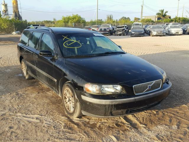 YV1SW61T642426587 - 2004 VOLVO V70 BLACK photo 1