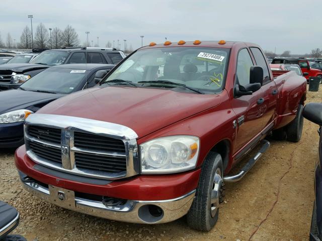 3D7ML48A47G831218 - 2007 DODGE RAM 3500 S MAROON photo 9