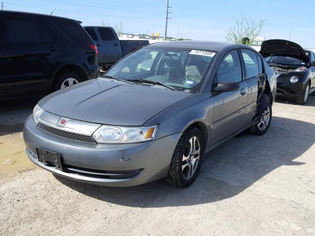 1G8AZ52FX4Z226387 - 2004 SATURN ION LEVEL ნაცრისფერი ფოტო 2