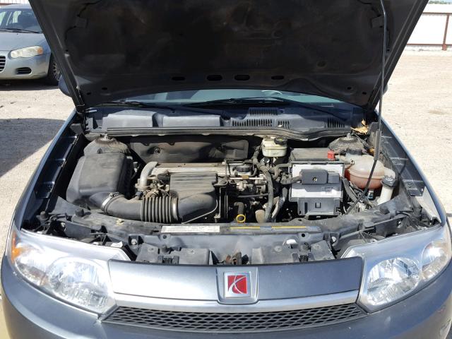 1G8AZ52FX4Z226387 - 2004 SATURN ION LEVEL ნაცრისფერი ფოტო 7