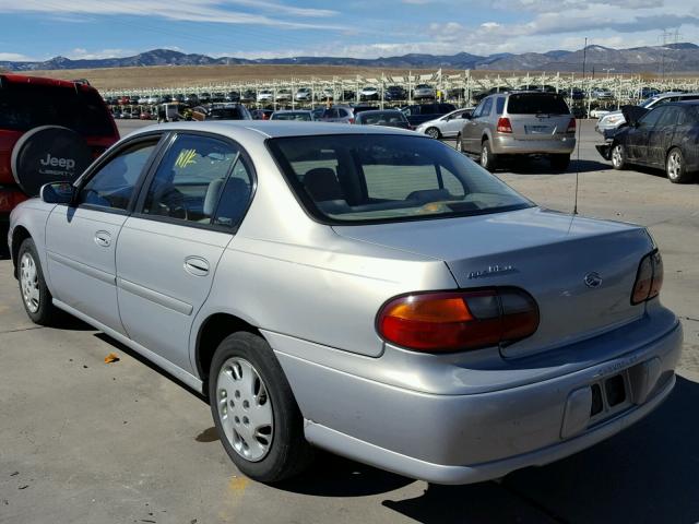 1G1ND52M5W6263655 - 1998 CHEVROLET MALIBU SILVER photo 3