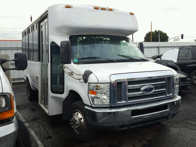 1FDFE4FS7BDA72686 - 2011 FORD ECONOLINE WHITE photo 1