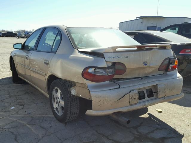 1G1NE52JX3M634917 - 2003 CHEVROLET MALIBU LS Qəhvəyi foto 3