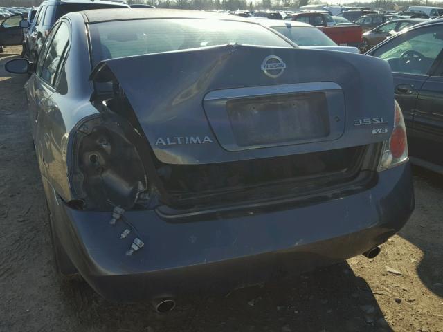 1N4BL11D05C363563 - 2005 NISSAN ALTIMA SE CHARCOAL photo 9