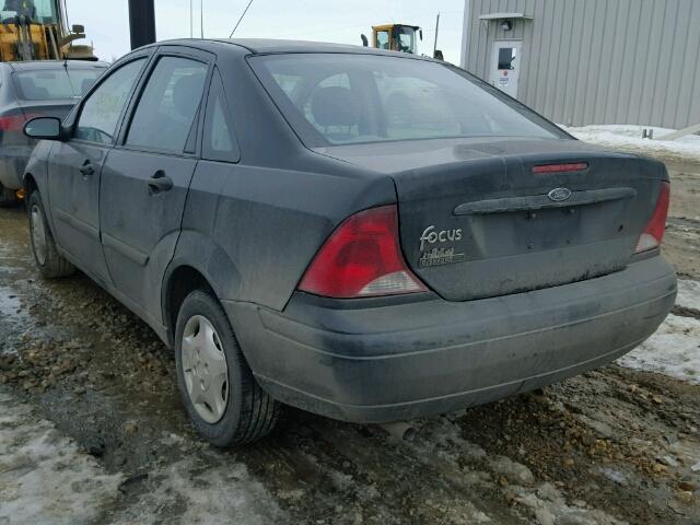 1FAFP33PX4W186204 - 2004 FORD FOCUS LX GRAY photo 3