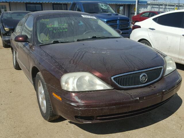 1MEFM50U11G602413 - 2001 MERCURY SABLE GS MAROON photo 1