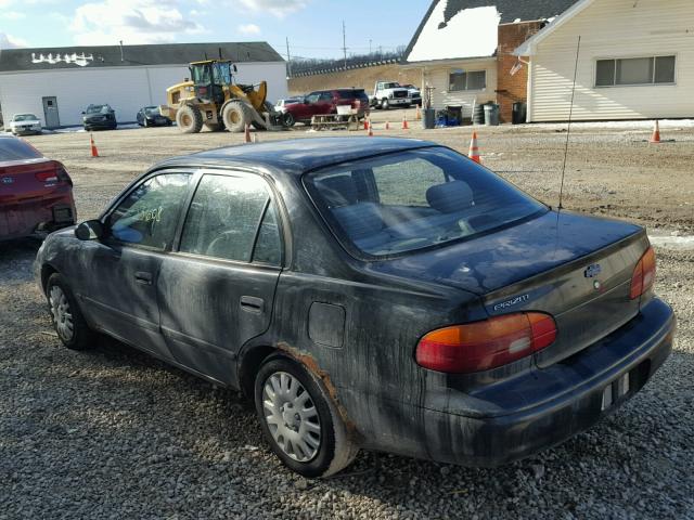 1Y1SK52872Z410016 - 2002 CHEVROLET GEO PRIZM 黑色 照片 3