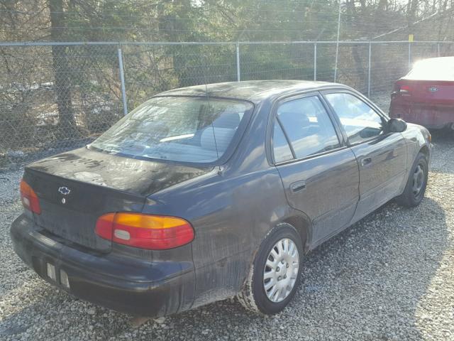 1Y1SK52872Z410016 - 2002 CHEVROLET GEO PRIZM 黑色 照片 4