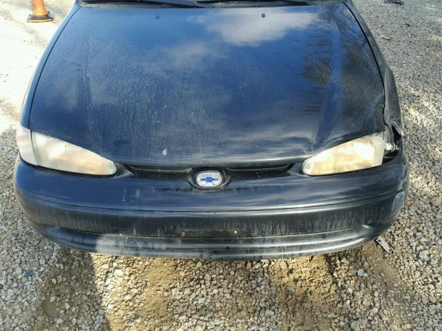 1Y1SK52872Z410016 - 2002 CHEVROLET GEO PRIZM 黑色 照片 7