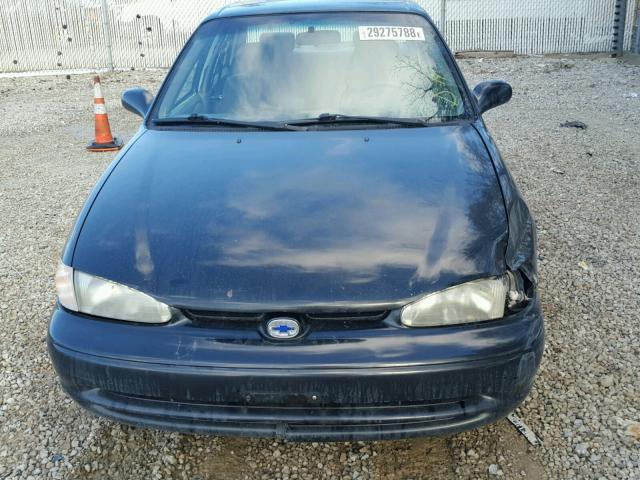 1Y1SK52872Z410016 - 2002 CHEVROLET GEO PRIZM 黑色 照片 9
