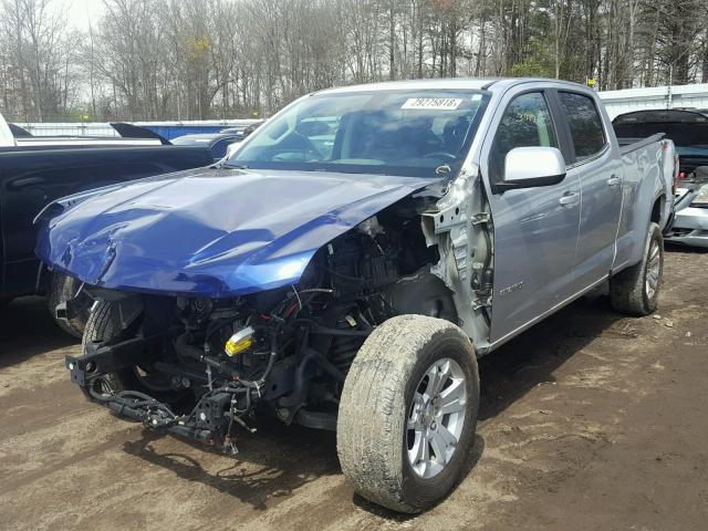 1GCGTBE30F1217460 - 2015 CHEVROLET COLORADO L SILVER photo 2