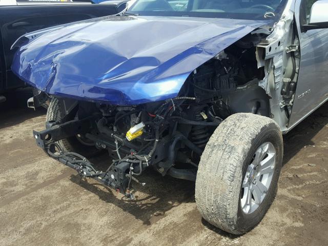 1GCGTBE30F1217460 - 2015 CHEVROLET COLORADO L SILVER photo 9