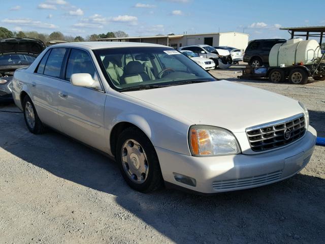 1G6KE54Y42U285565 - 2002 CADILLAC DEVILLE DH WHITE photo 1