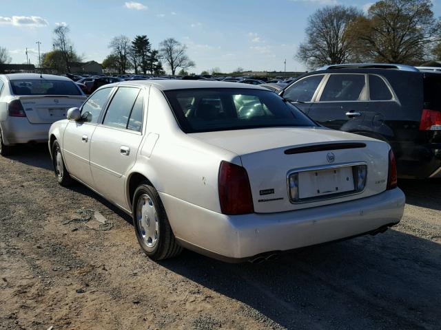 1G6KE54Y42U285565 - 2002 CADILLAC DEVILLE DH WHITE photo 3