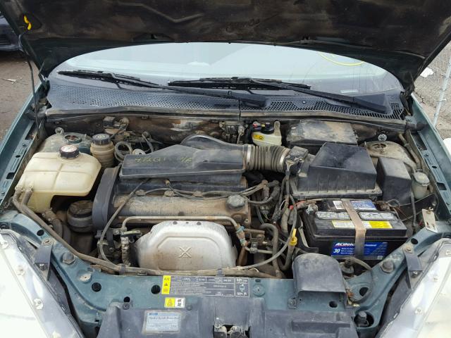 1FAFP3439YW166723 - 2000 FORD FOCUS SE GREEN photo 7