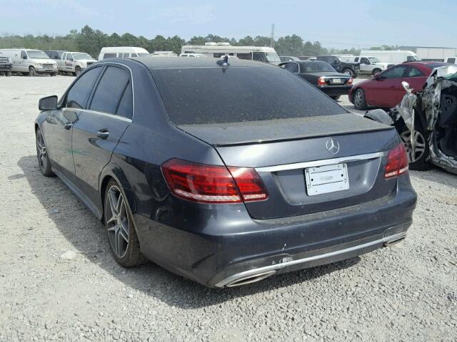 WDDHF5KB6GB206358 - 2016 MERCEDES-BENZ E 350 GRAY photo 3