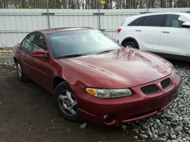 1G2WK52J91F203933 - 2001 PONTIAC GRAND PRIX 勃艮第红 照片 1