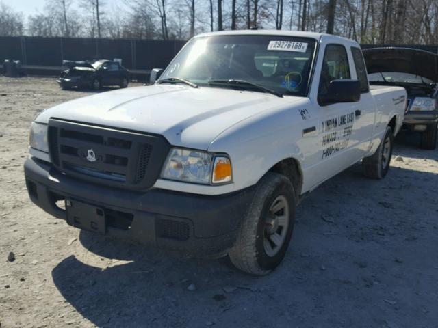 1FTYR14U17PA45672 - 2007 FORD RANGER SUP WHITE photo 2