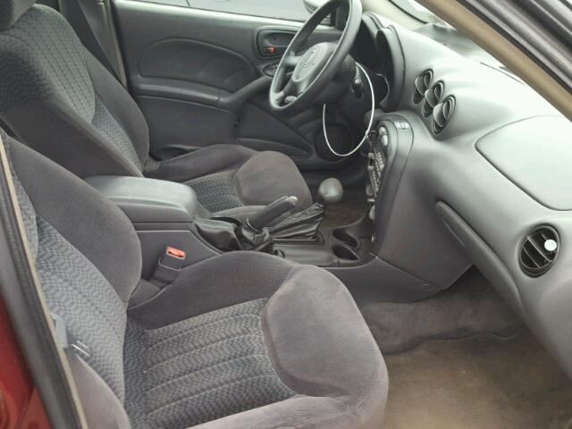 1G2NF52F52C240010 - 2002 PONTIAC GRAND AM S მუქწითელი ფოტო 5