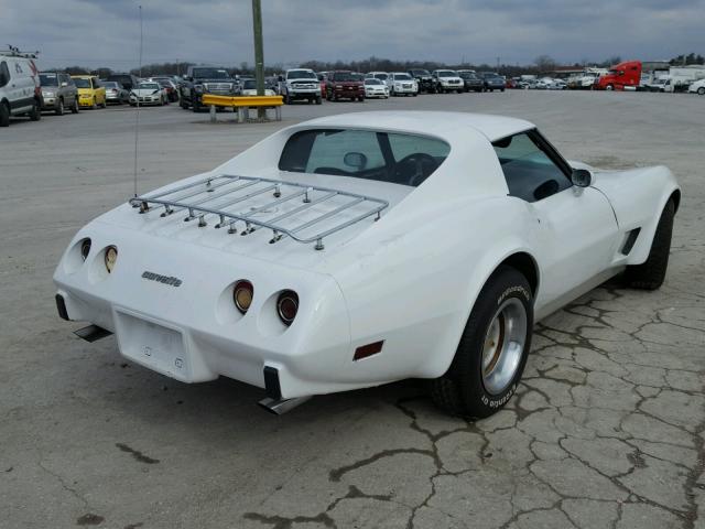 1Z37L7S408041 - 1977 CHEVROLET CORVETTE WHITE photo 4