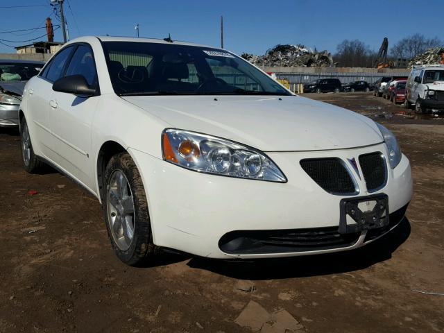 1G2ZH57N284101824 - 2008 PONTIAC G6 GT WHITE photo 1