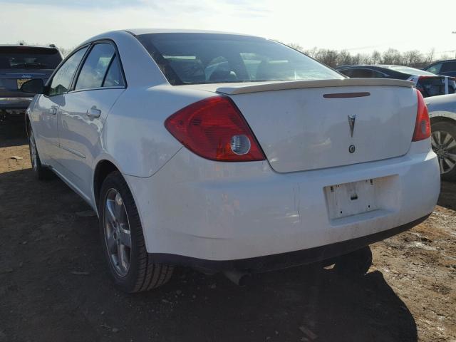 1G2ZH57N284101824 - 2008 PONTIAC G6 GT WHITE photo 3