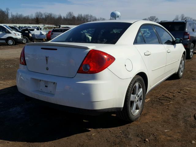 1G2ZH57N284101824 - 2008 PONTIAC G6 GT WHITE photo 4