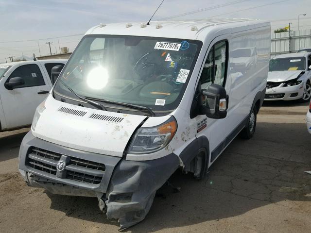 3C6TRVNG8HE523119 - 2017 RAM PROMASTER WHITE photo 2