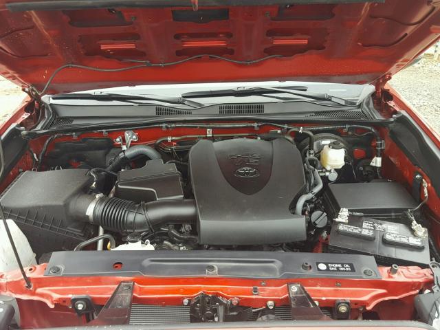 5TFCZ5AN4HX081582 - 2017 TOYOTA TACOMA DOU BLACK photo 7