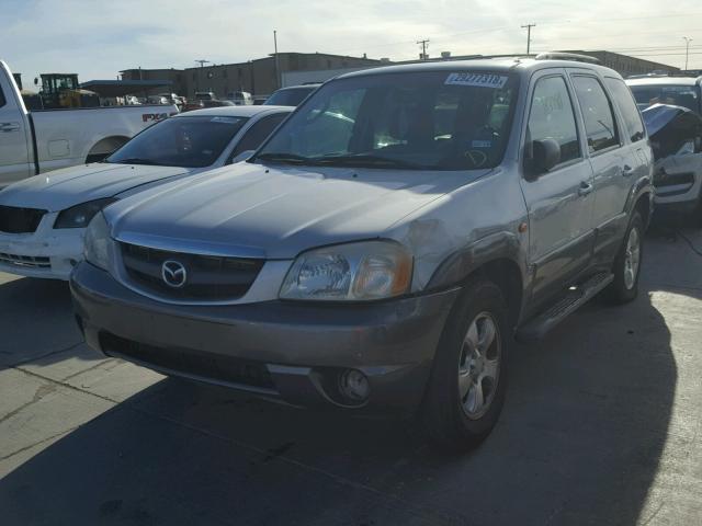 4F2CZ06123KM32312 - 2003 MAZDA TRIBUTE ES SILVER photo 2